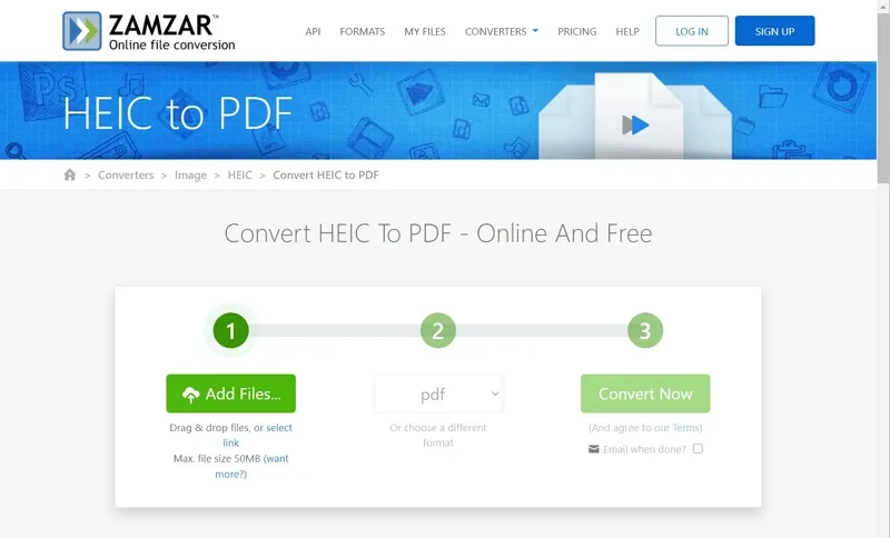 convertir heic a pdf