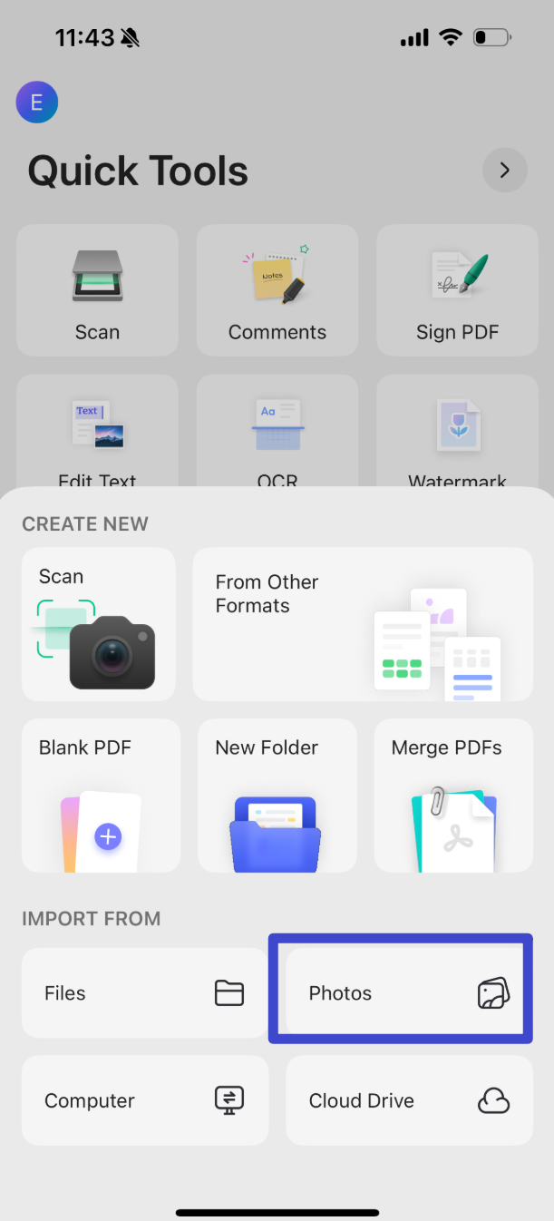 how to make pdf in iphone