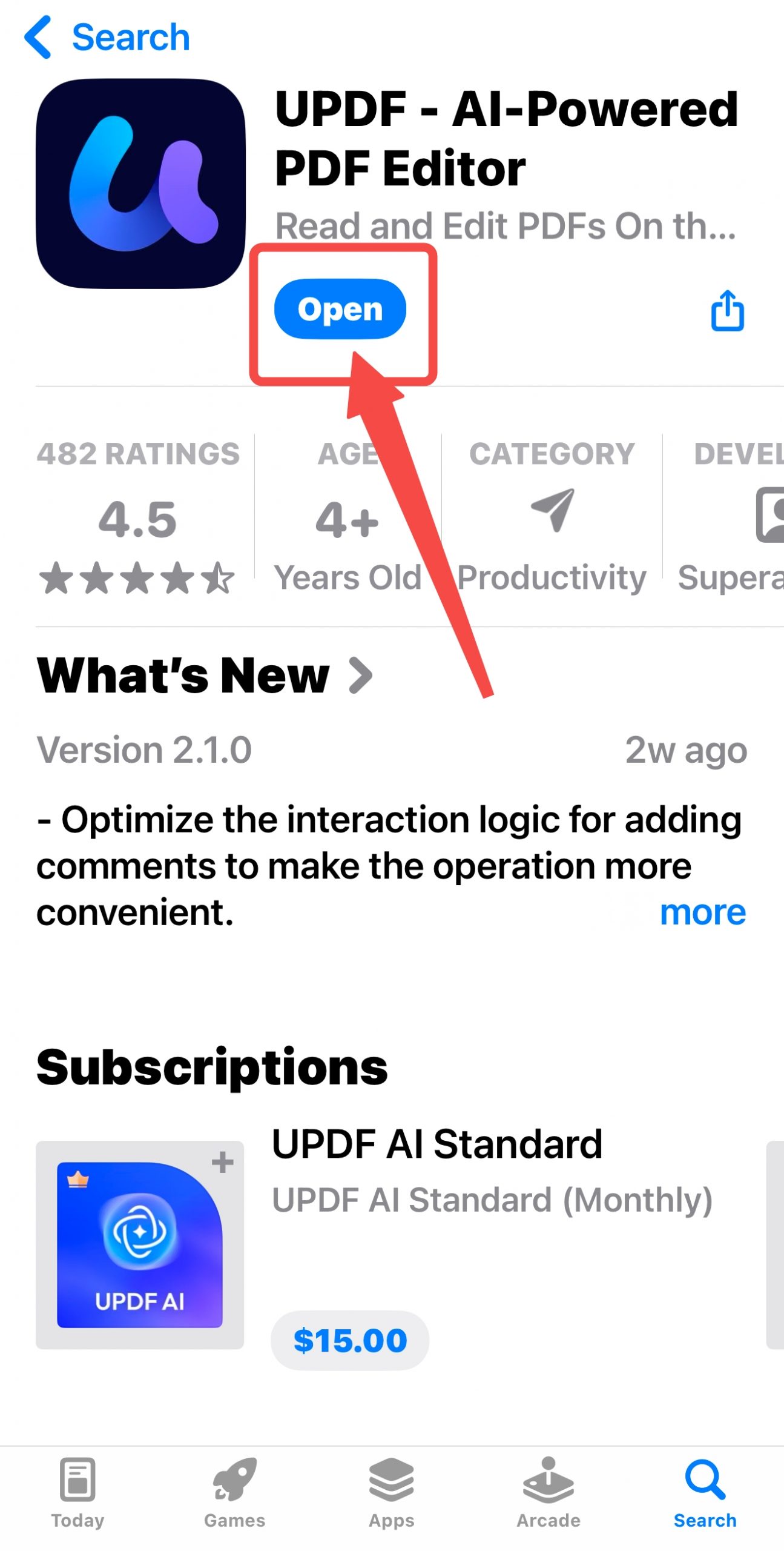 abrir o updf no iphone
