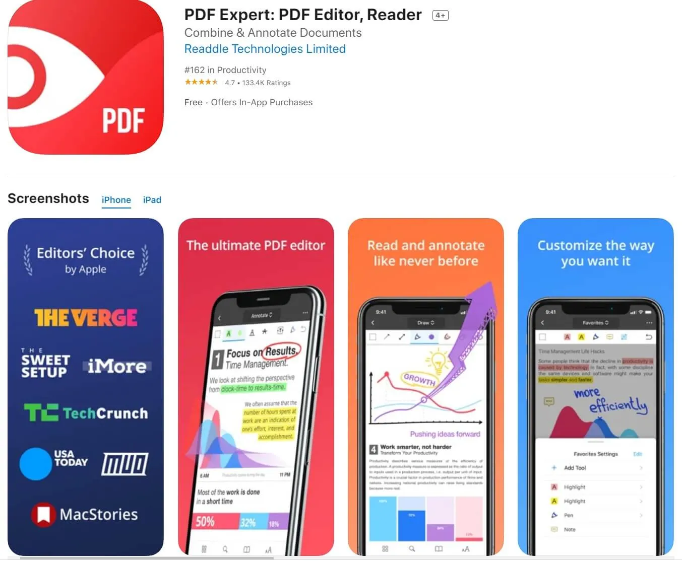 application pour modifier un PDF -pdf expert