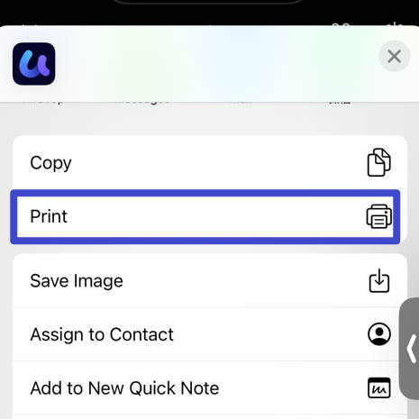 print the photo and how to save a photo as a pdf on iphone