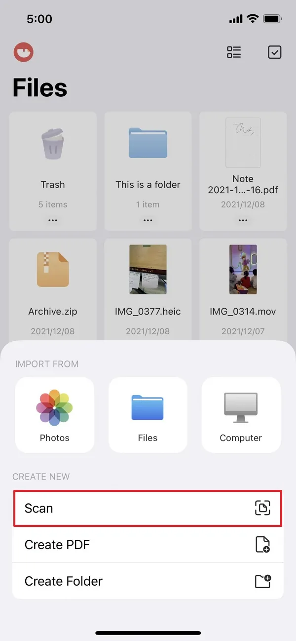 scan on how to save image as pdf on iphone