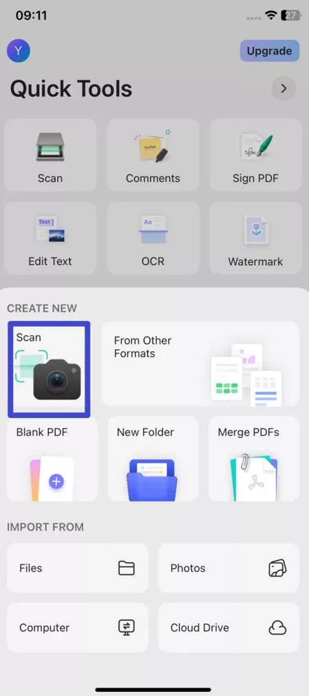 scan on how to save image as pdf on iphone