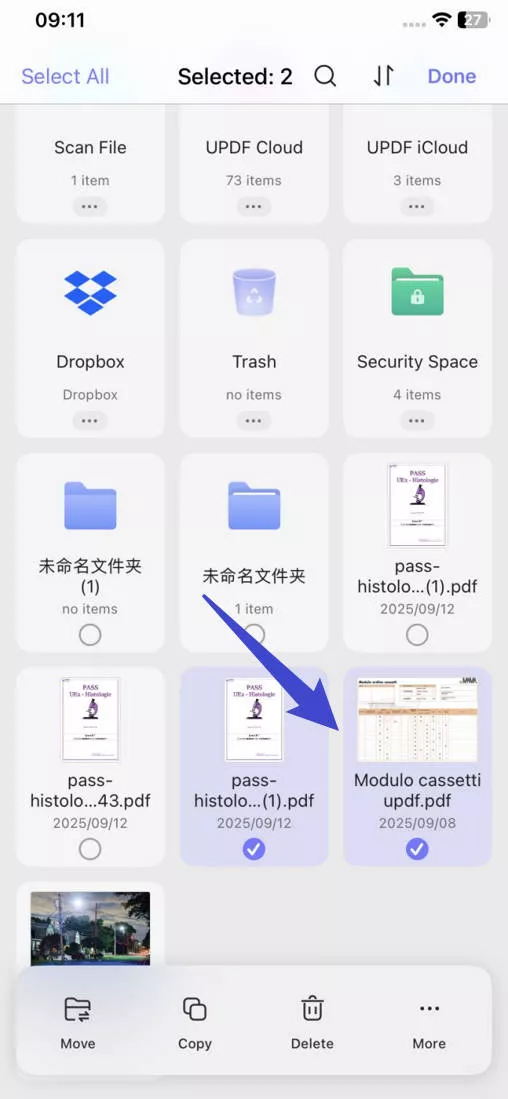 select the photos and how to save a photo as a pdf on iphone