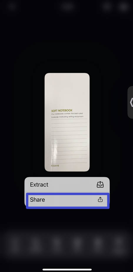 share and save image as pdf iphone