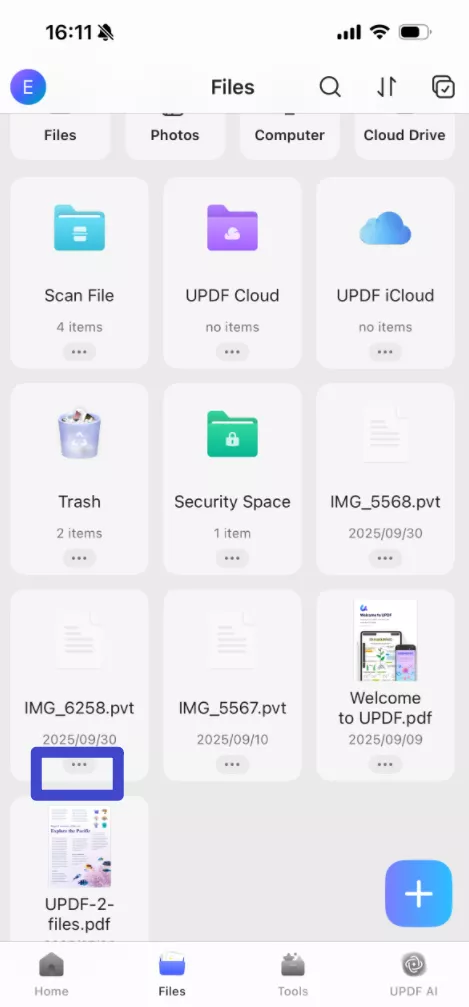 see more manage of file and how to save photo as pdf on iphone