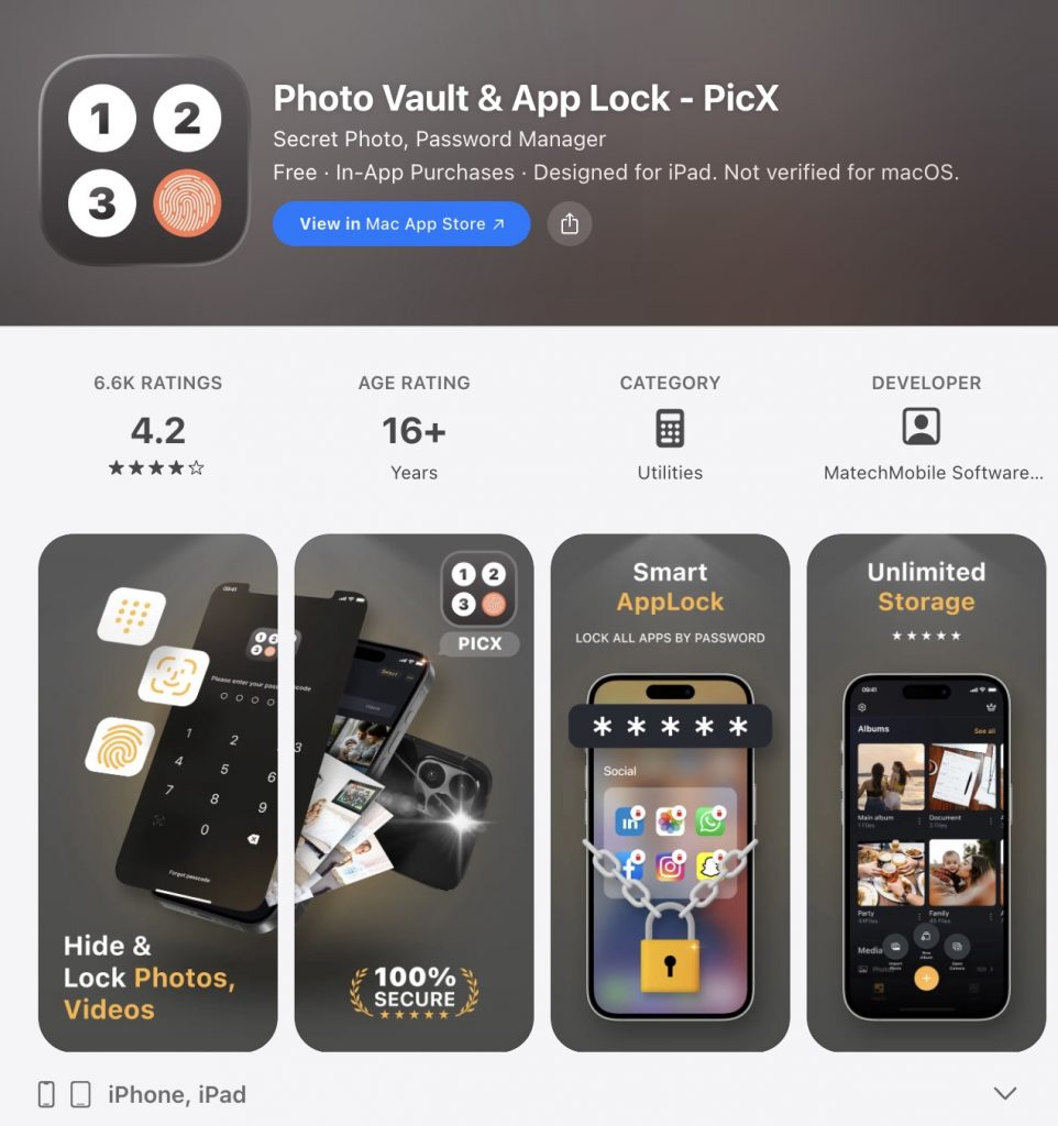 Photo Vault & App Lock