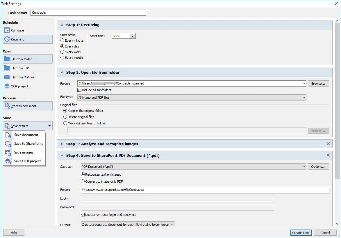 PDF in DOCX Umwandler - Abbyy Finereader PDF