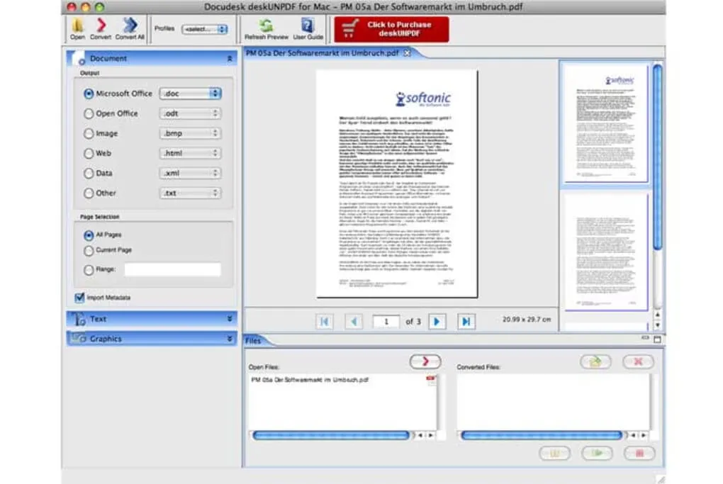 deskUNPDF pour Mac