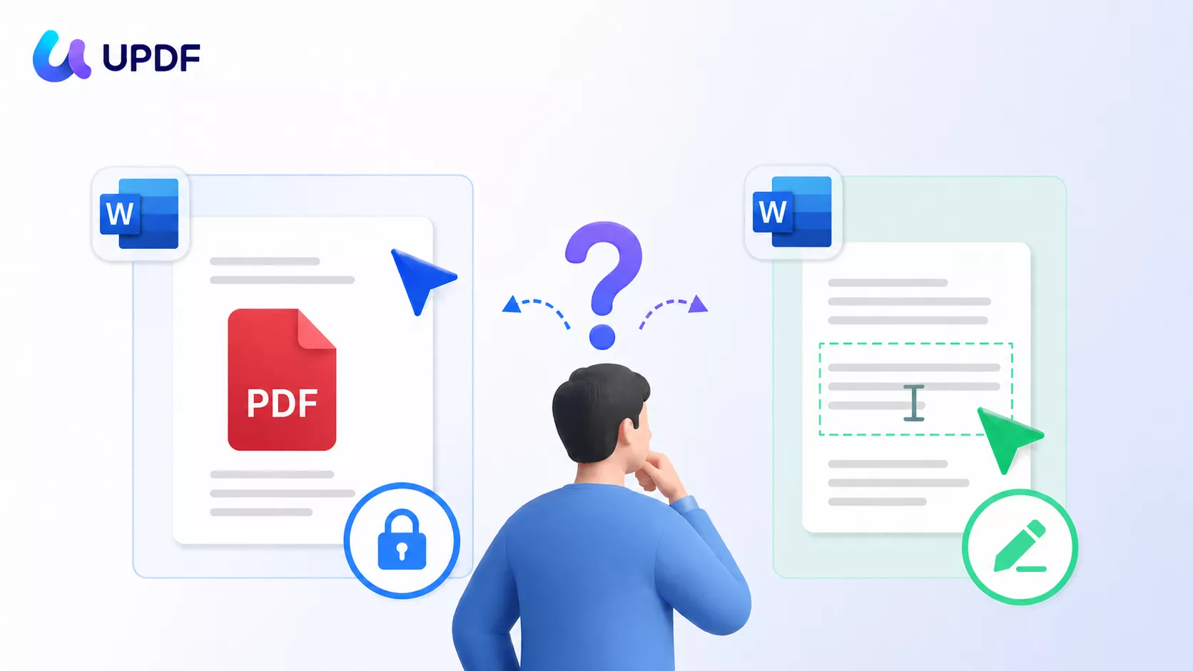 different ways of importing pdf to word