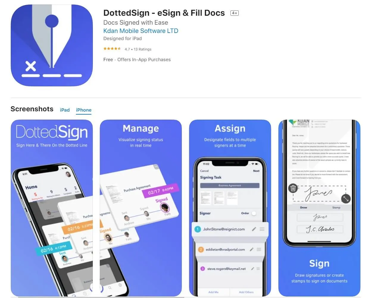 Comment signer des documents sur iPhone