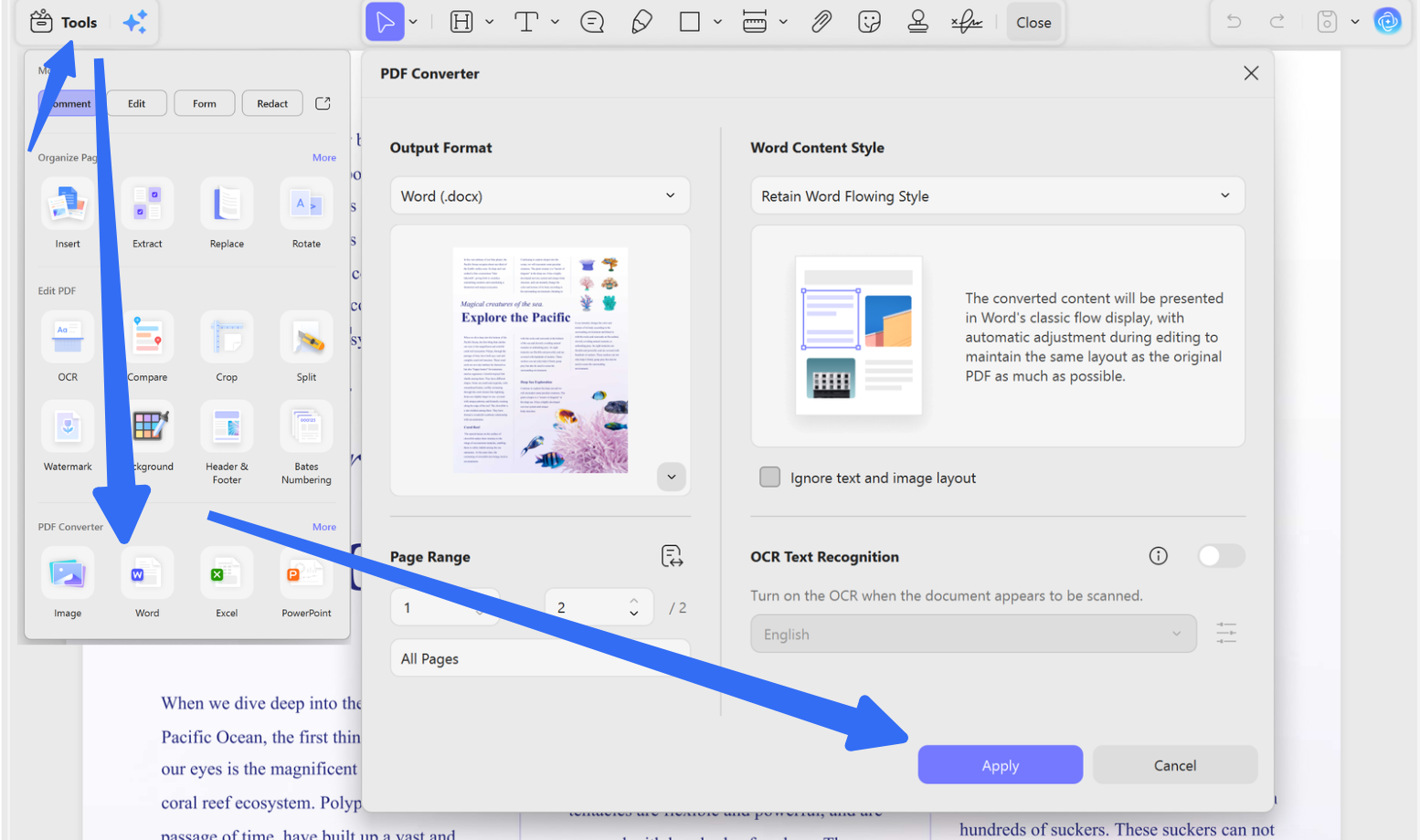 pdf to word converter updf