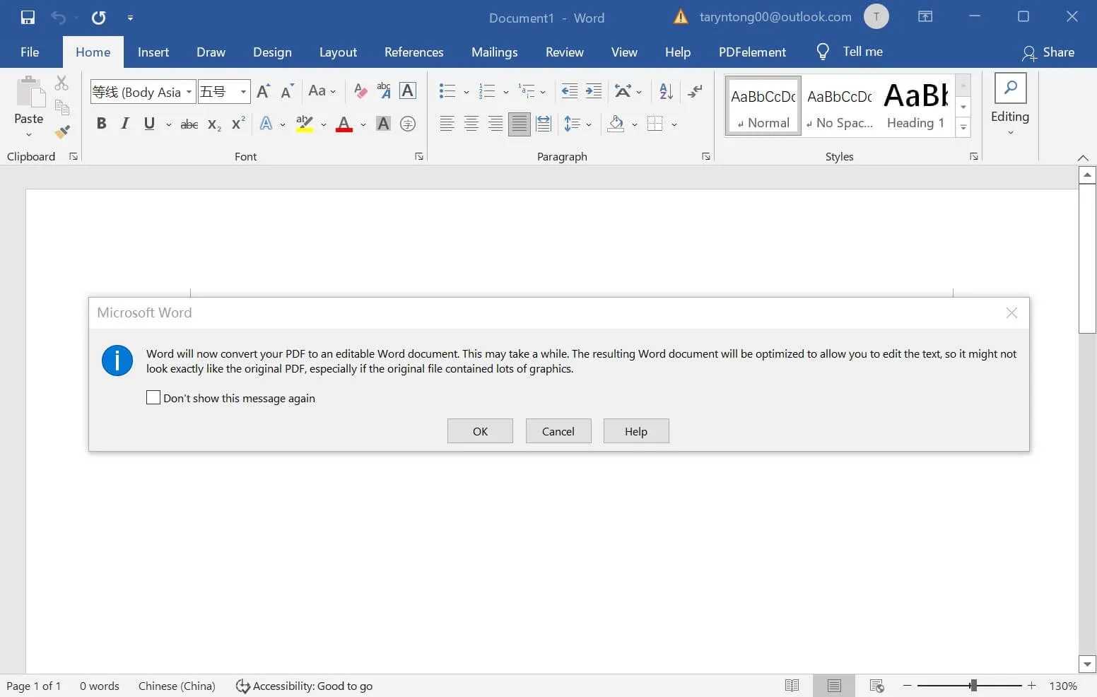 how to edit a pdf document in word