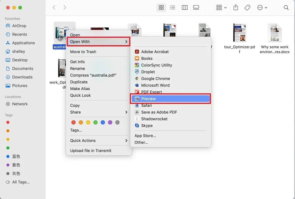 convert pdf to doc on mac