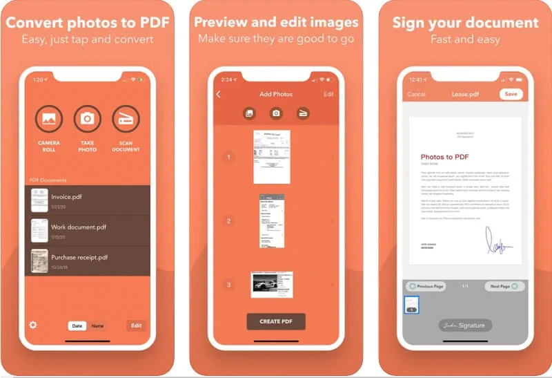 free photo to pdf app