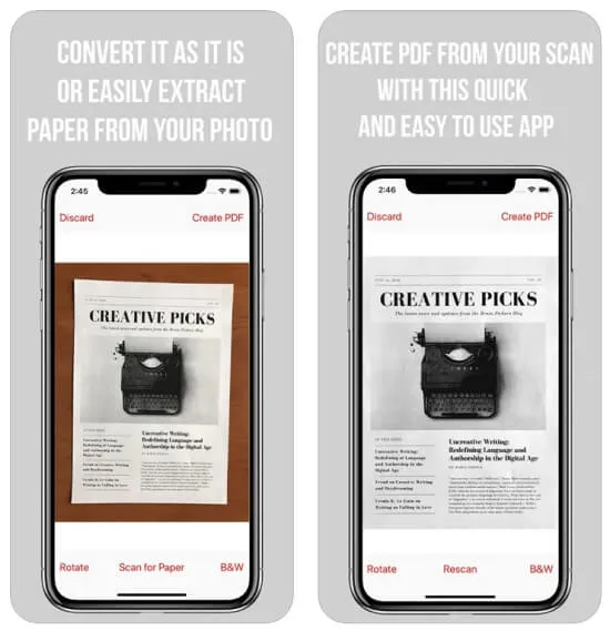 app per trasformare foto in pdf