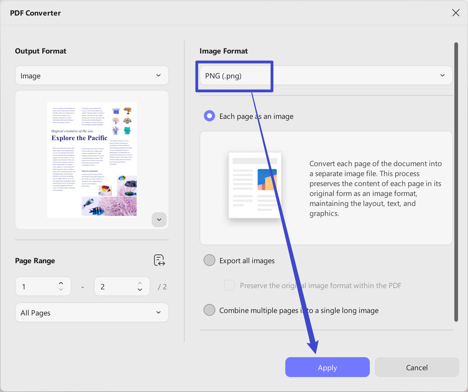 how to insert pdf into word as image