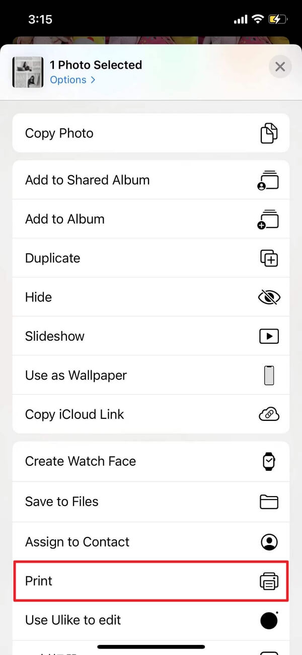 como salvar foto em pdf no iphone