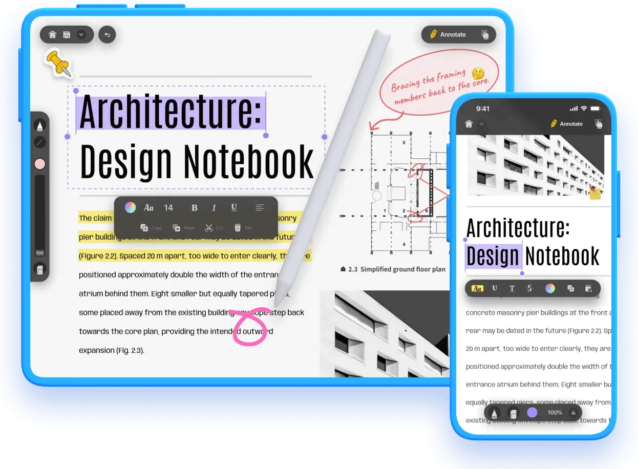 قراءة PDF على الايفون والايباد