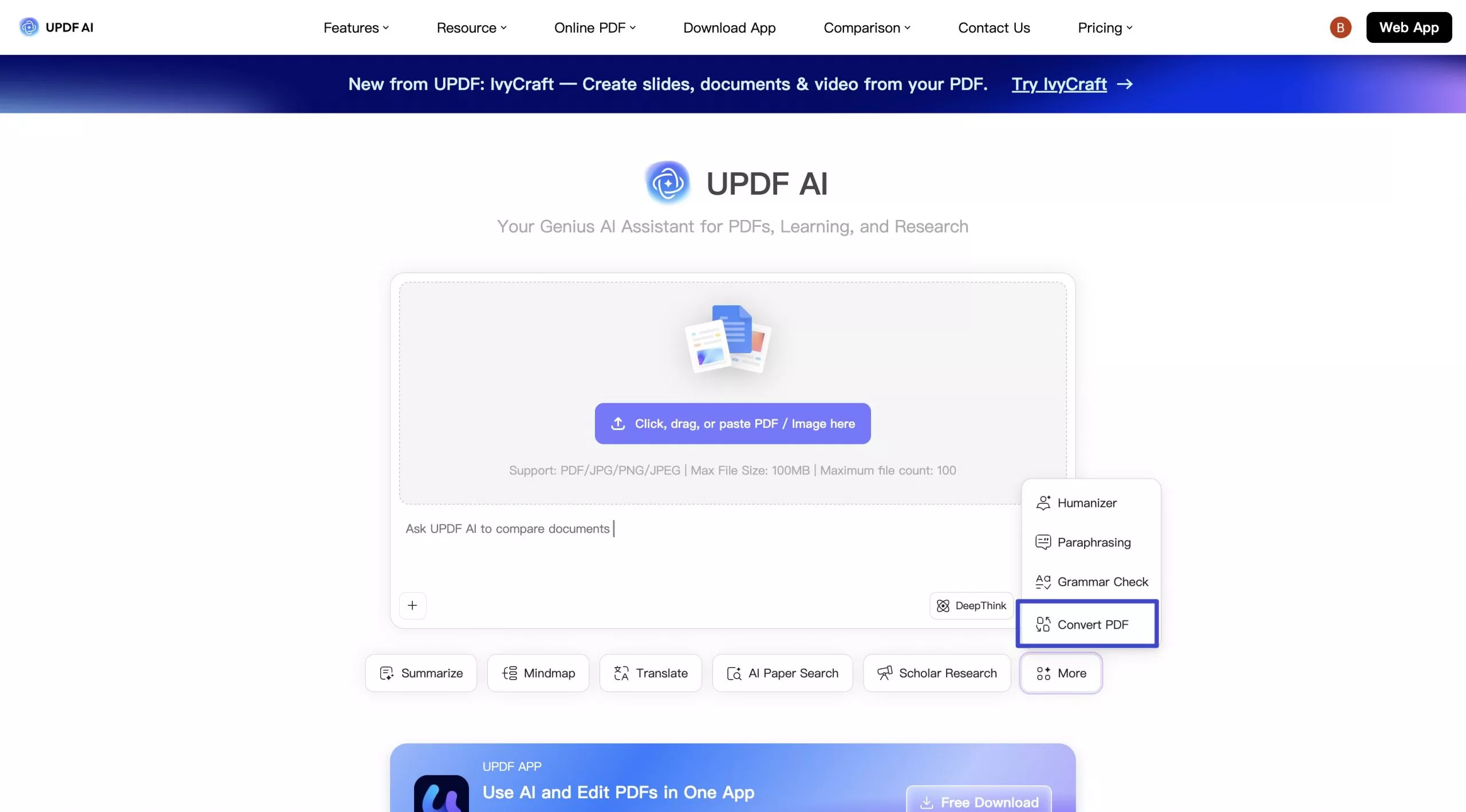 Convert a PDF to Word Online