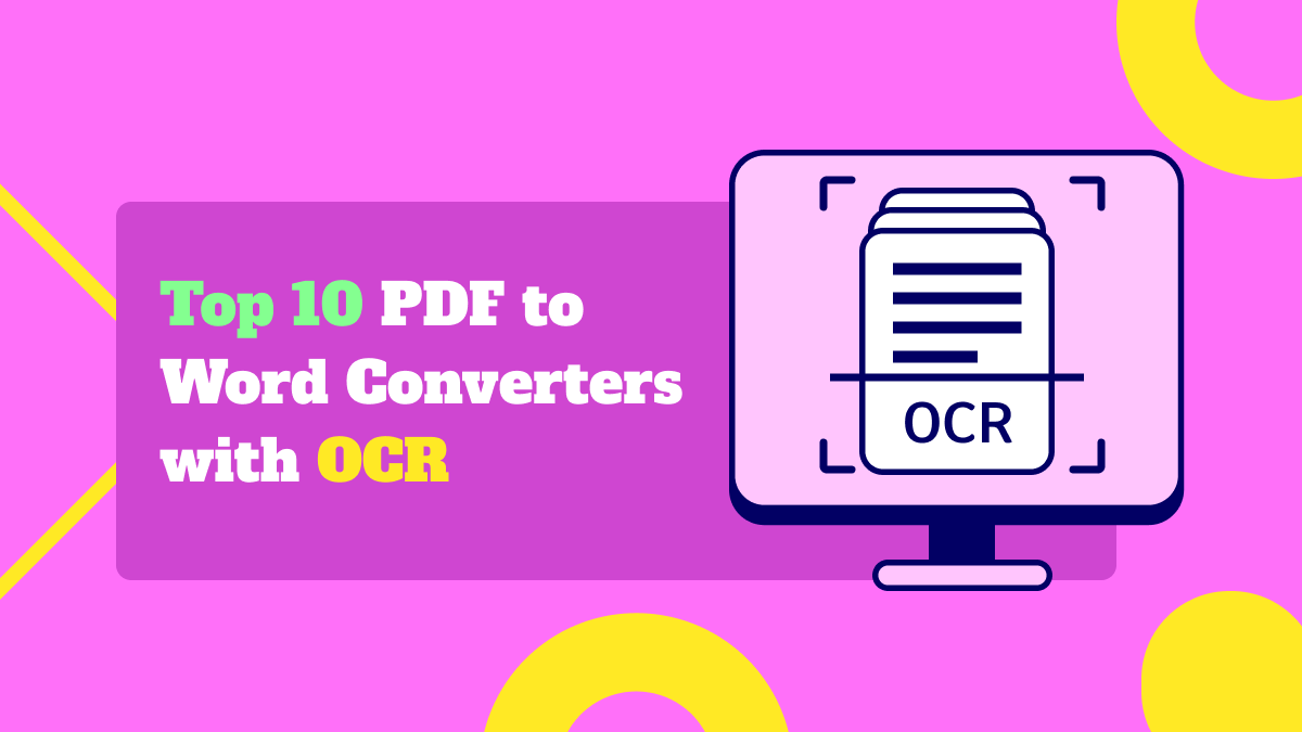 10 Best PDF To Word Converters With OCR Pros And Cons UPDF