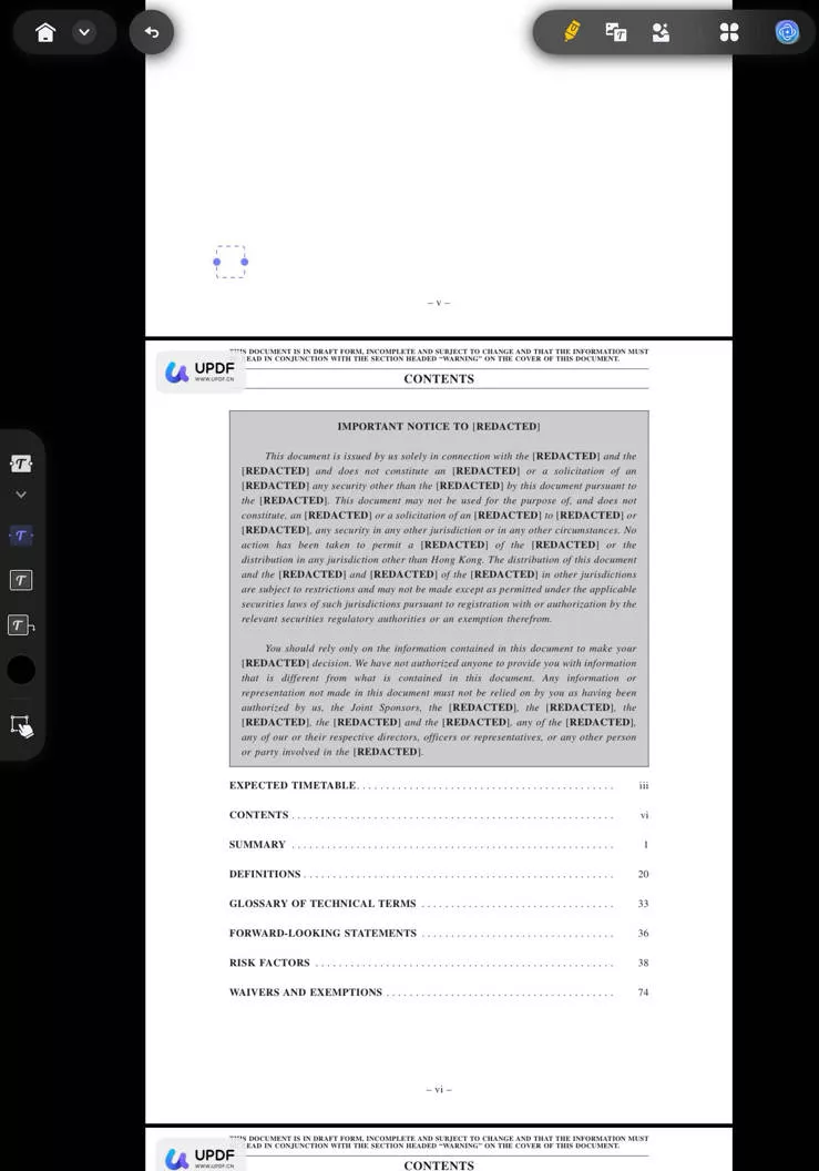 annotate pdf on ipad