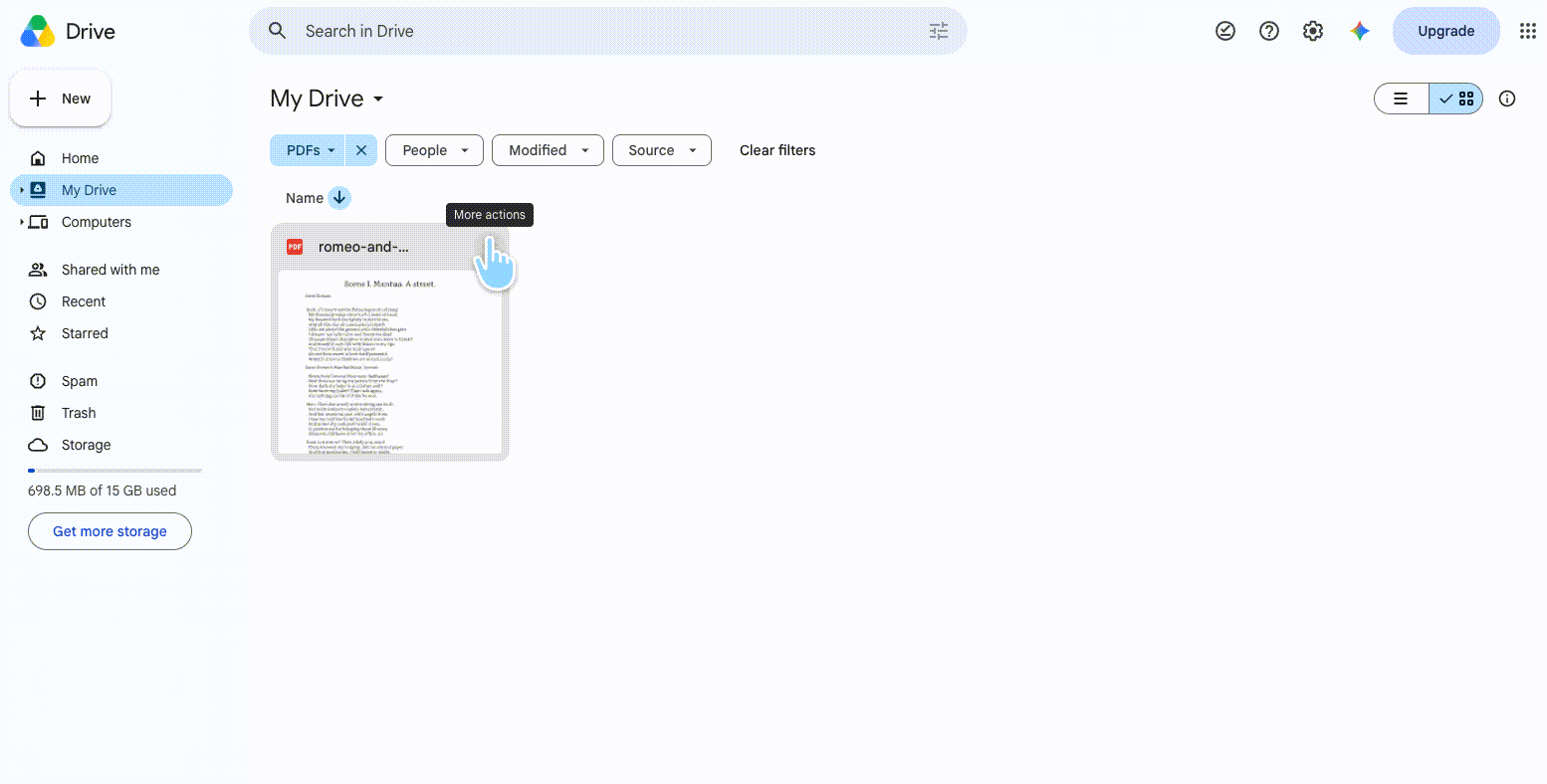 google drive converts to html steps