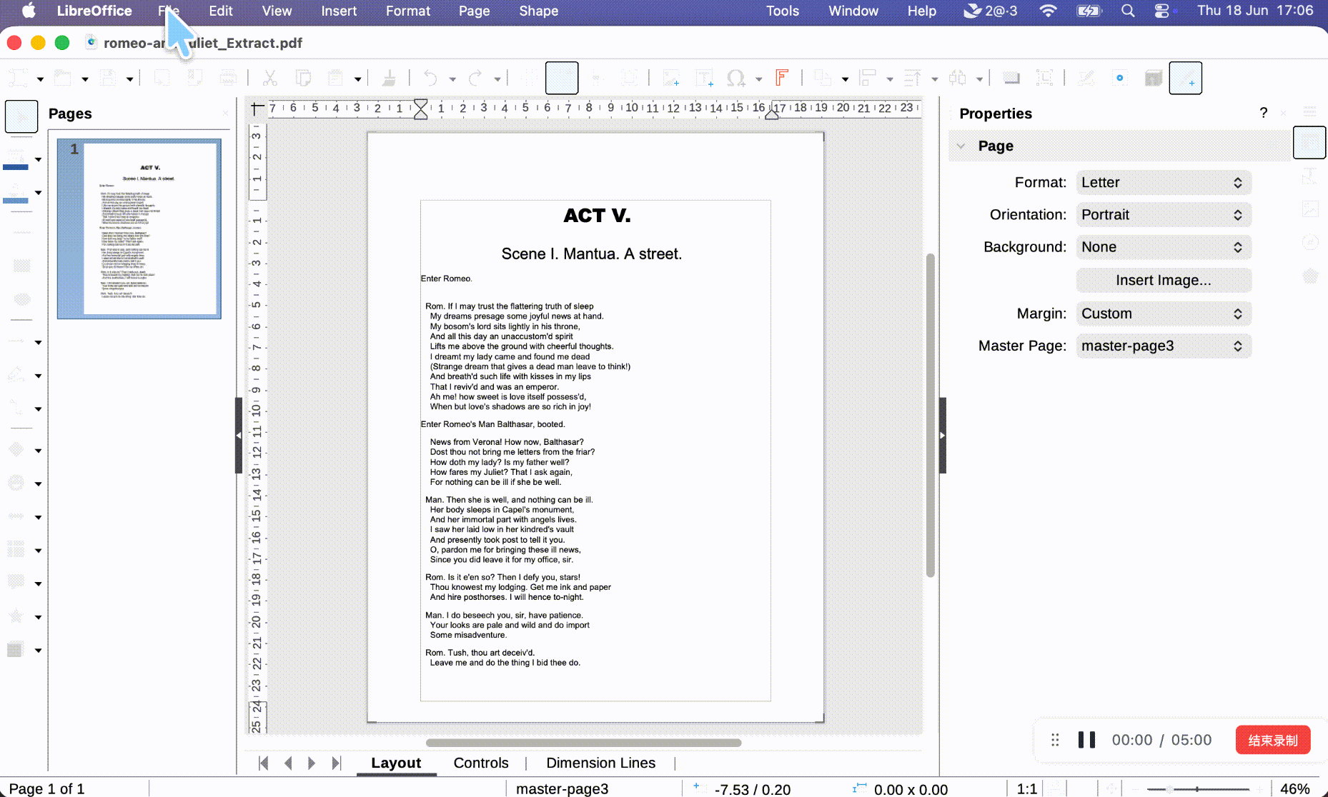 libreoffice converts to html steps