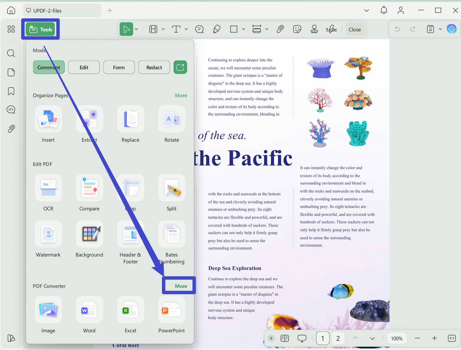 more in pdf converter updf windows