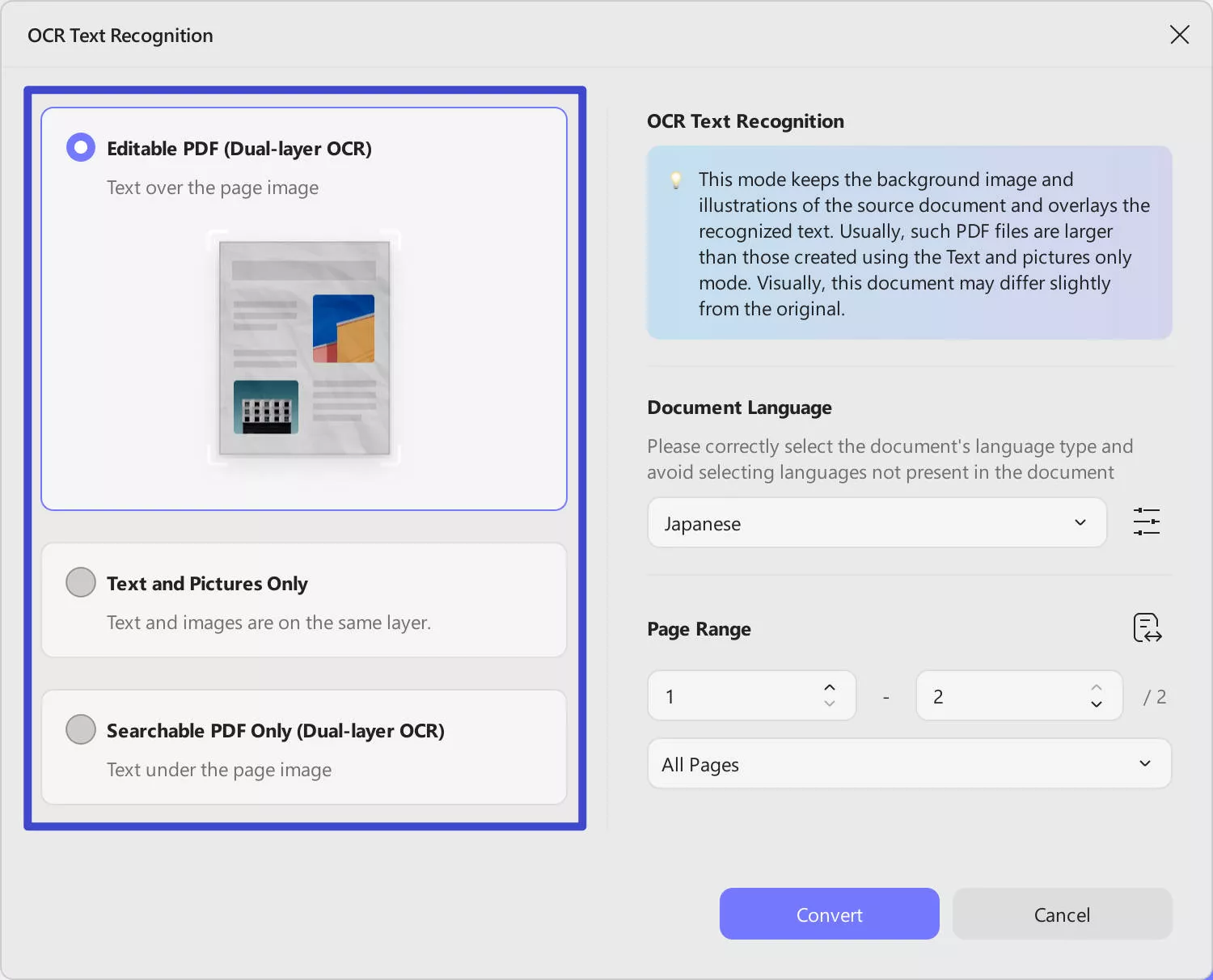 convert scanned pdf to ppt