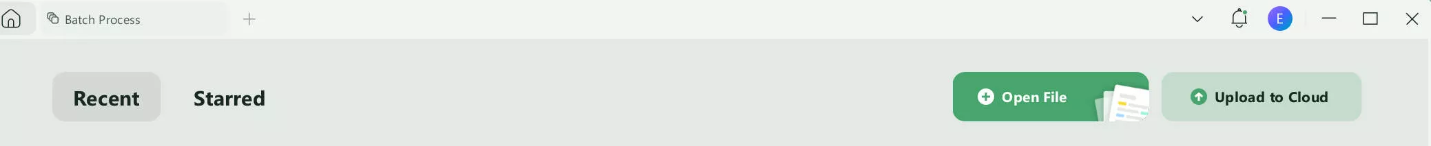 open a pdf document