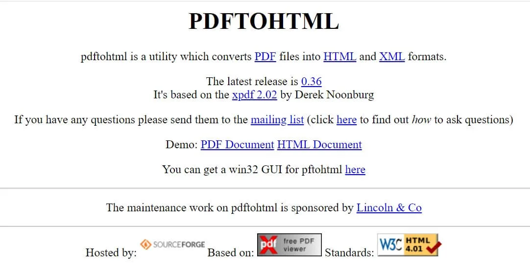 conversor de PDF para HTML