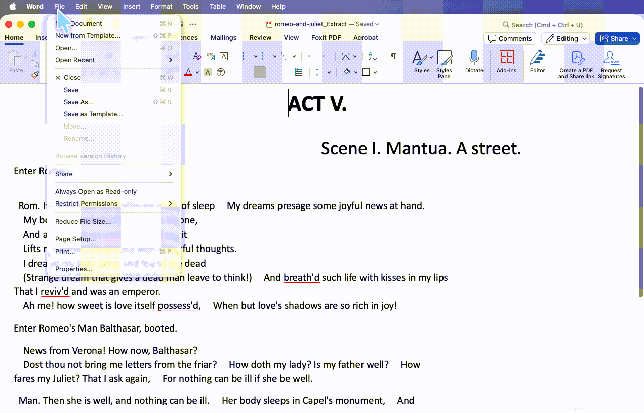 word converts to html steps