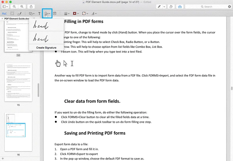 edit pdf text in preview
