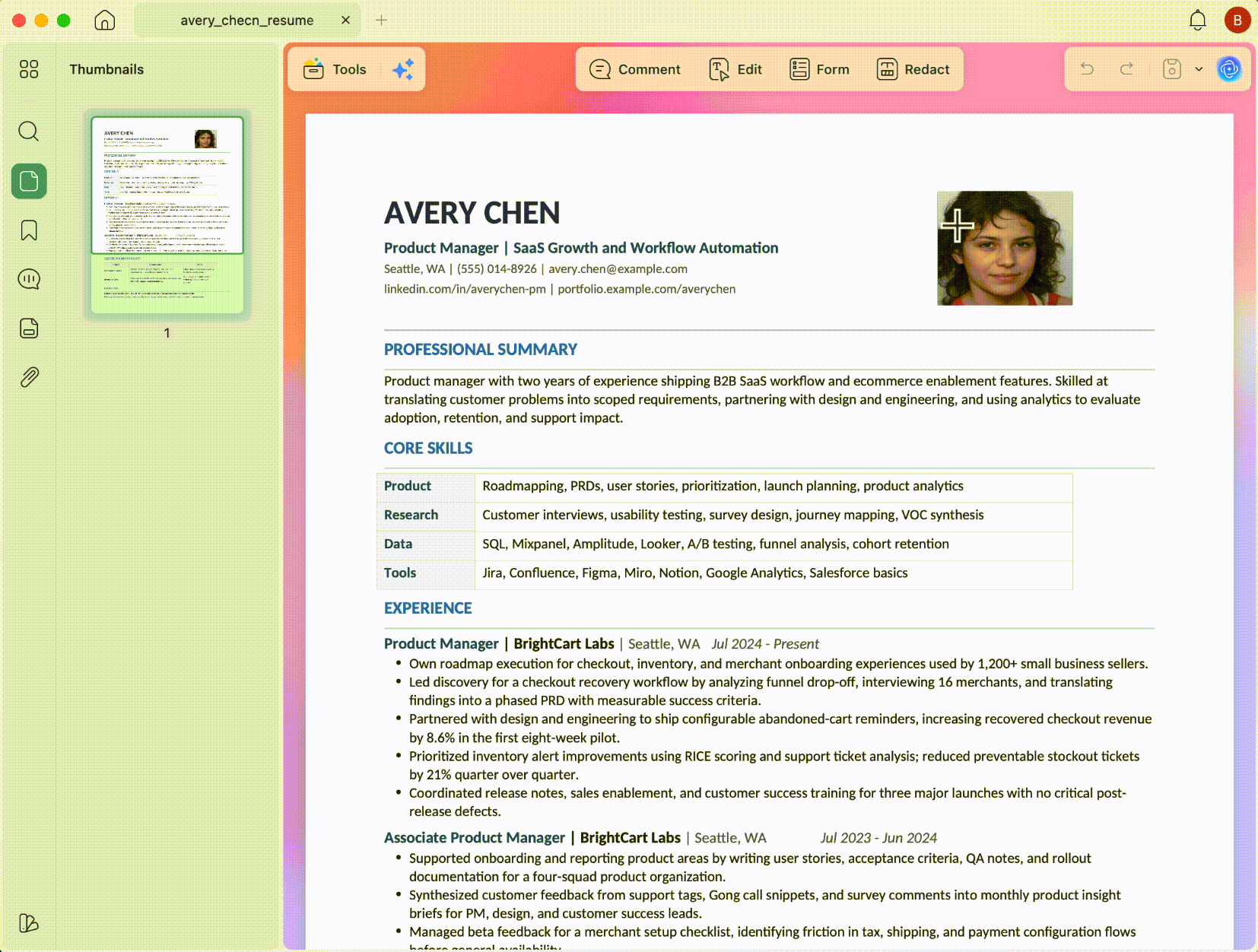 Edit Original PDF Text on Mac with UPDF