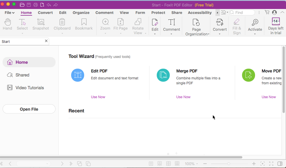 Foxit 맥북 PDF 편집