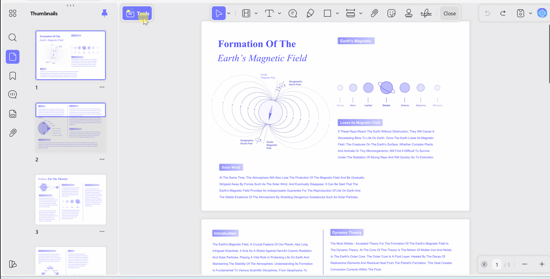annotation feature in updf