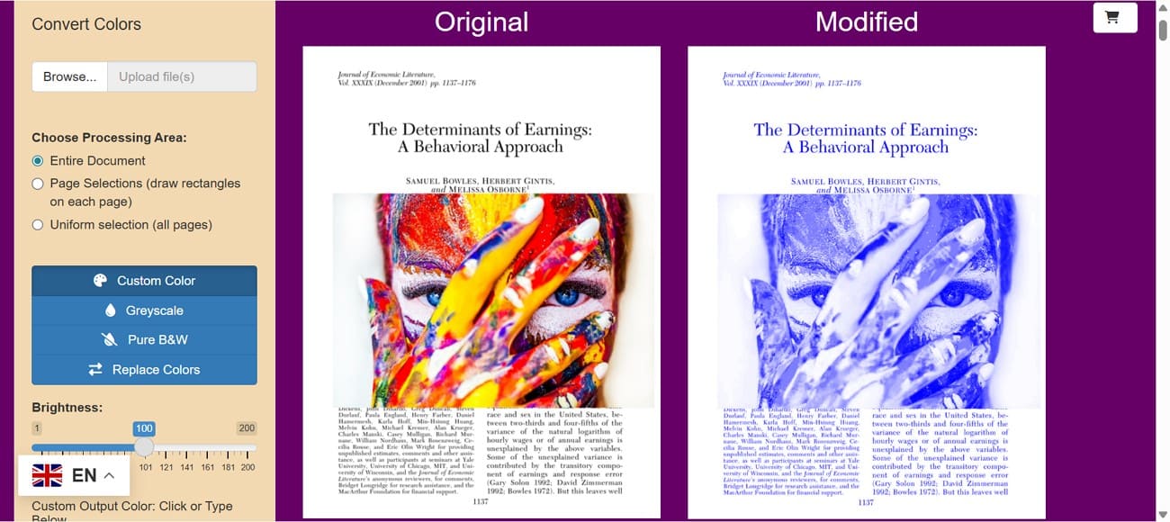 super tool pdf color changer