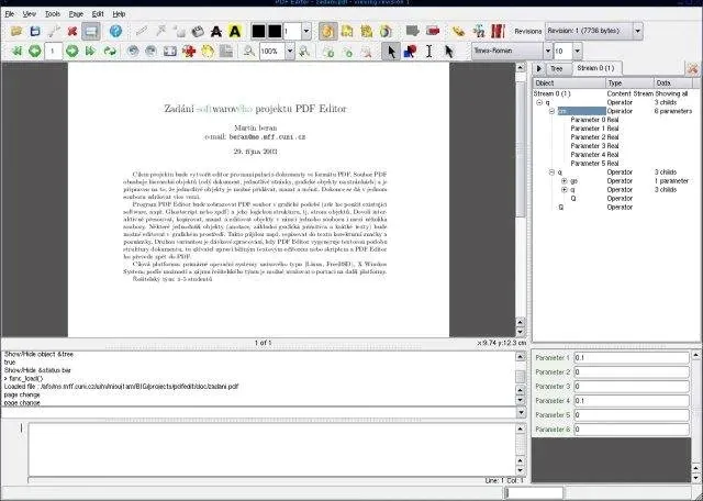 Open Source PDF Editor - PDFedit