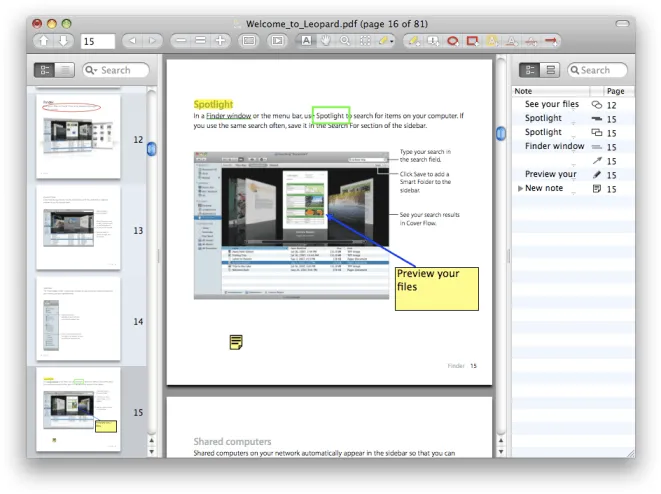 Open Source PDF-Editor Mac - Skim für Mac