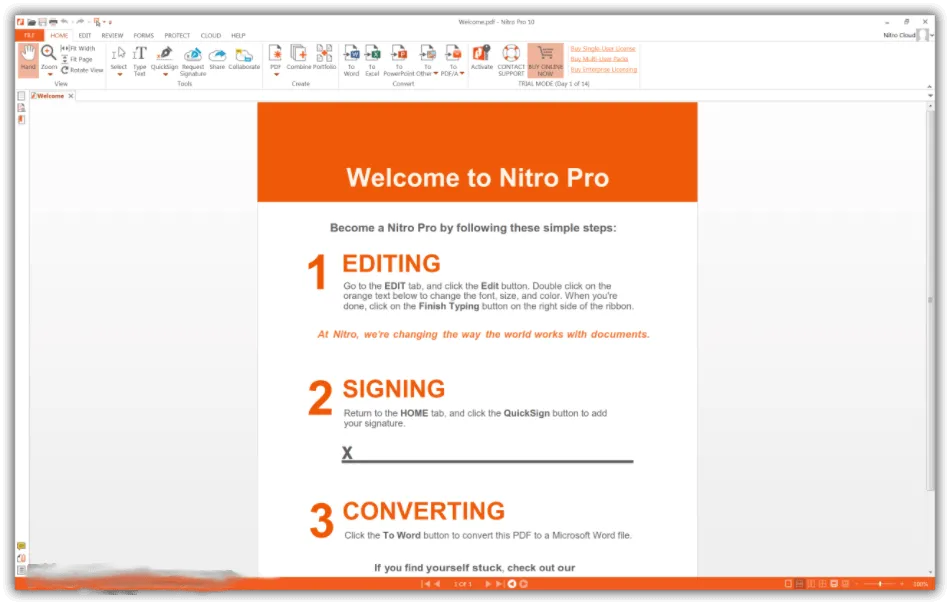 nitro pdf professional