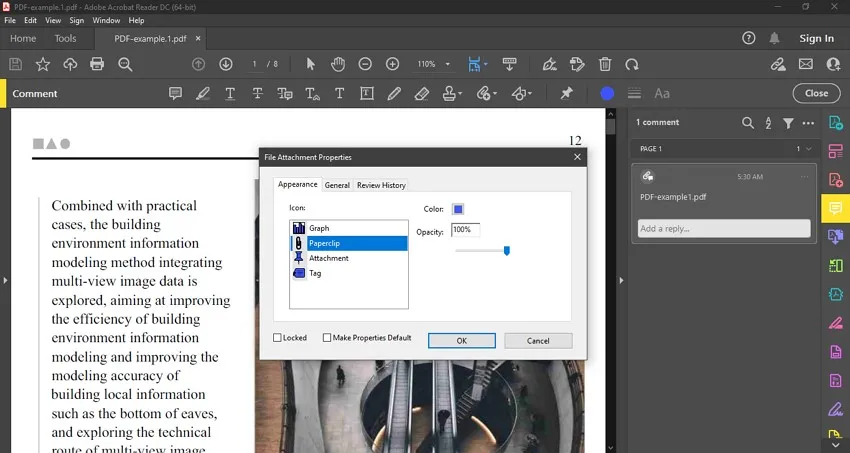 how to attach file in pdf with adobe