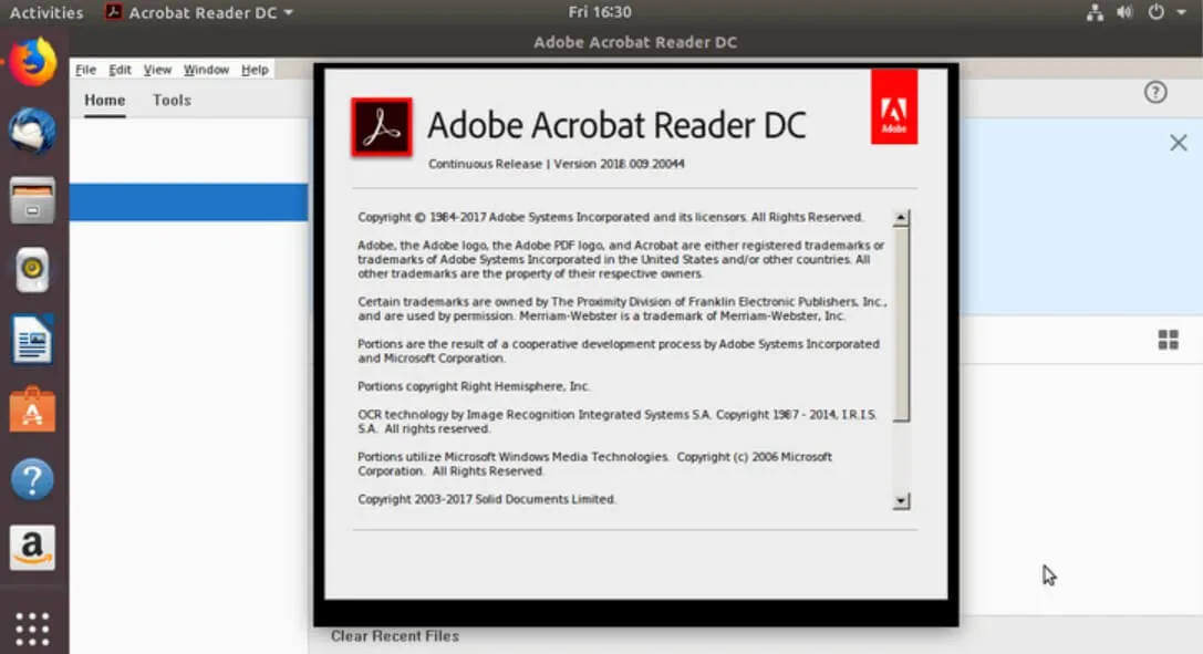 linux용 adobe reader