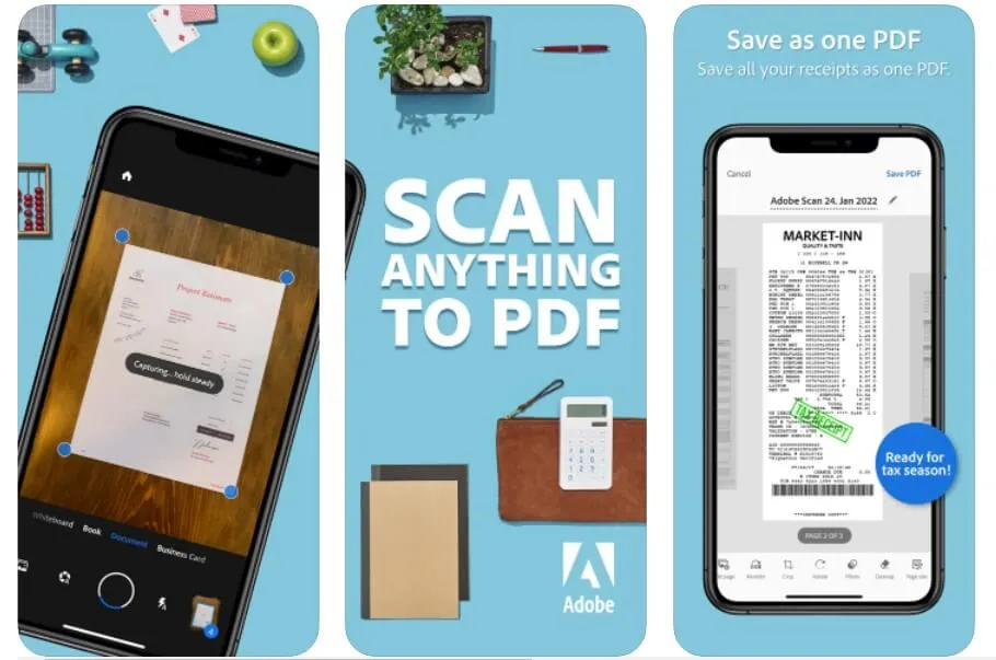 free pdf scanner app for iphone adobe scan