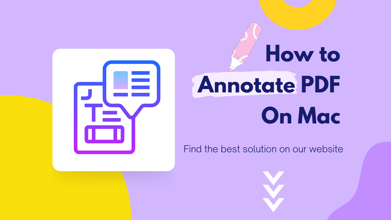 annotate pdf mac