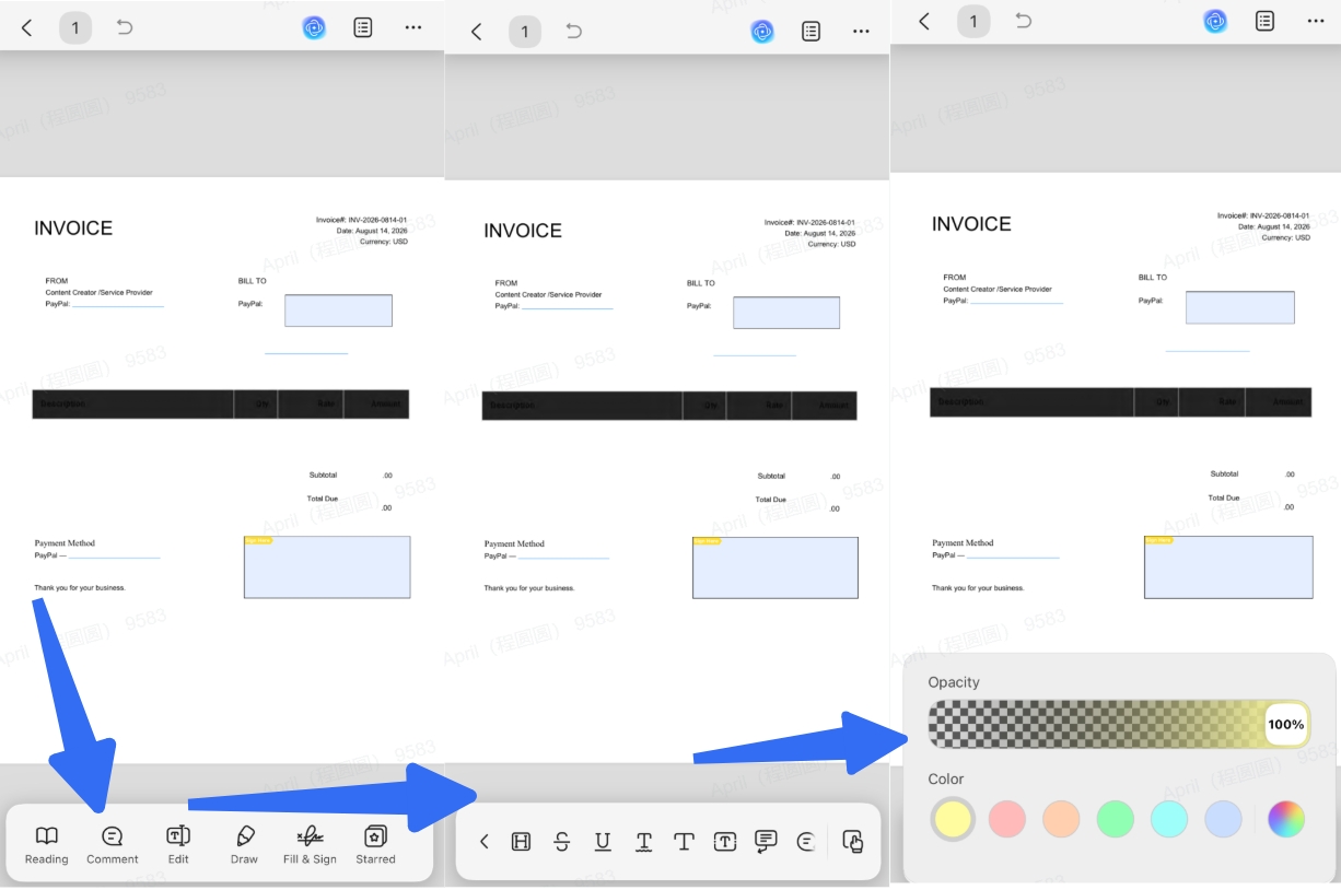 how to annotate pdf mobile