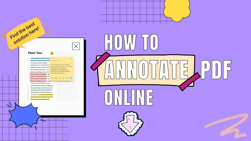 How to Annotate PDF Online