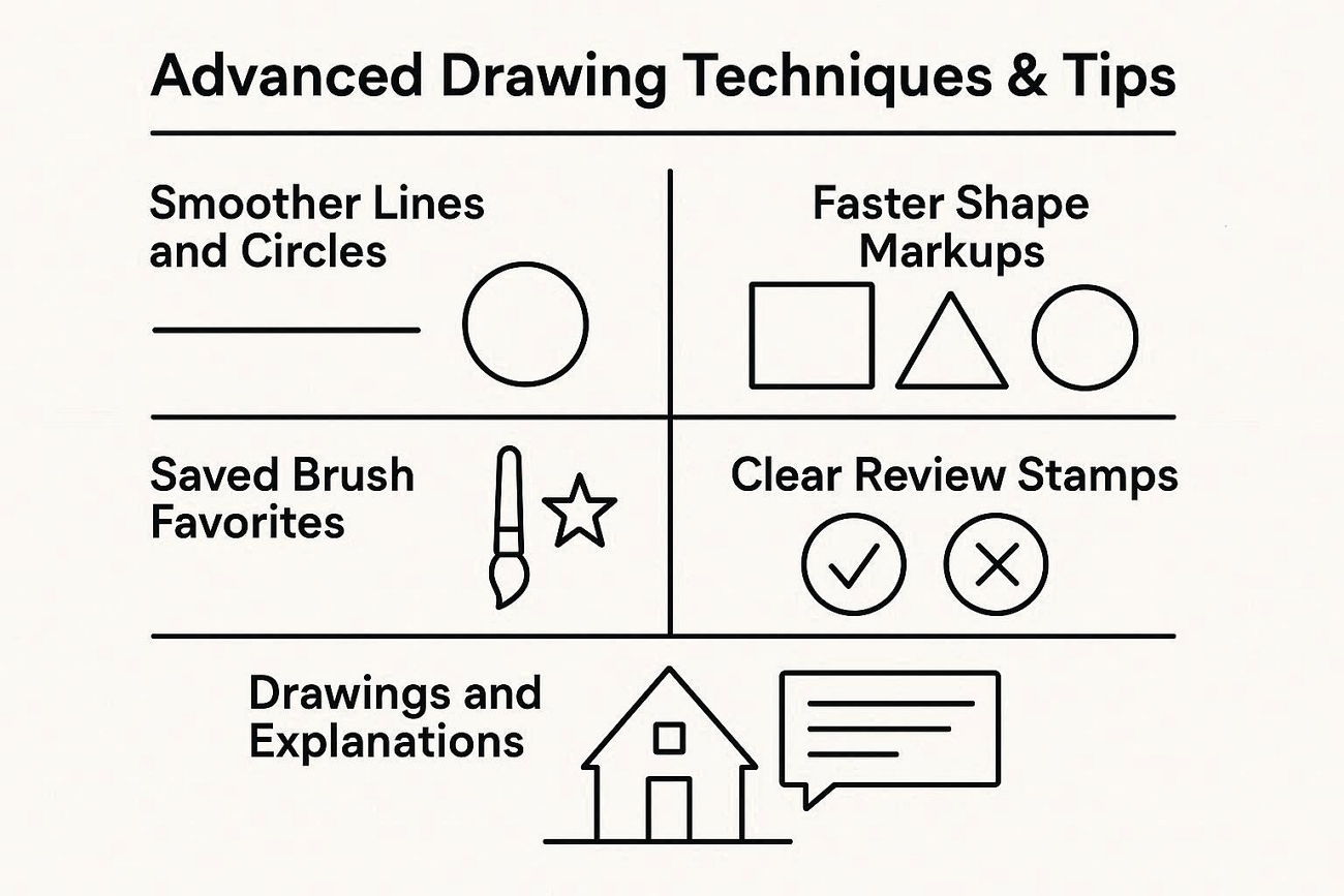 tips improve pdf drawing annotations