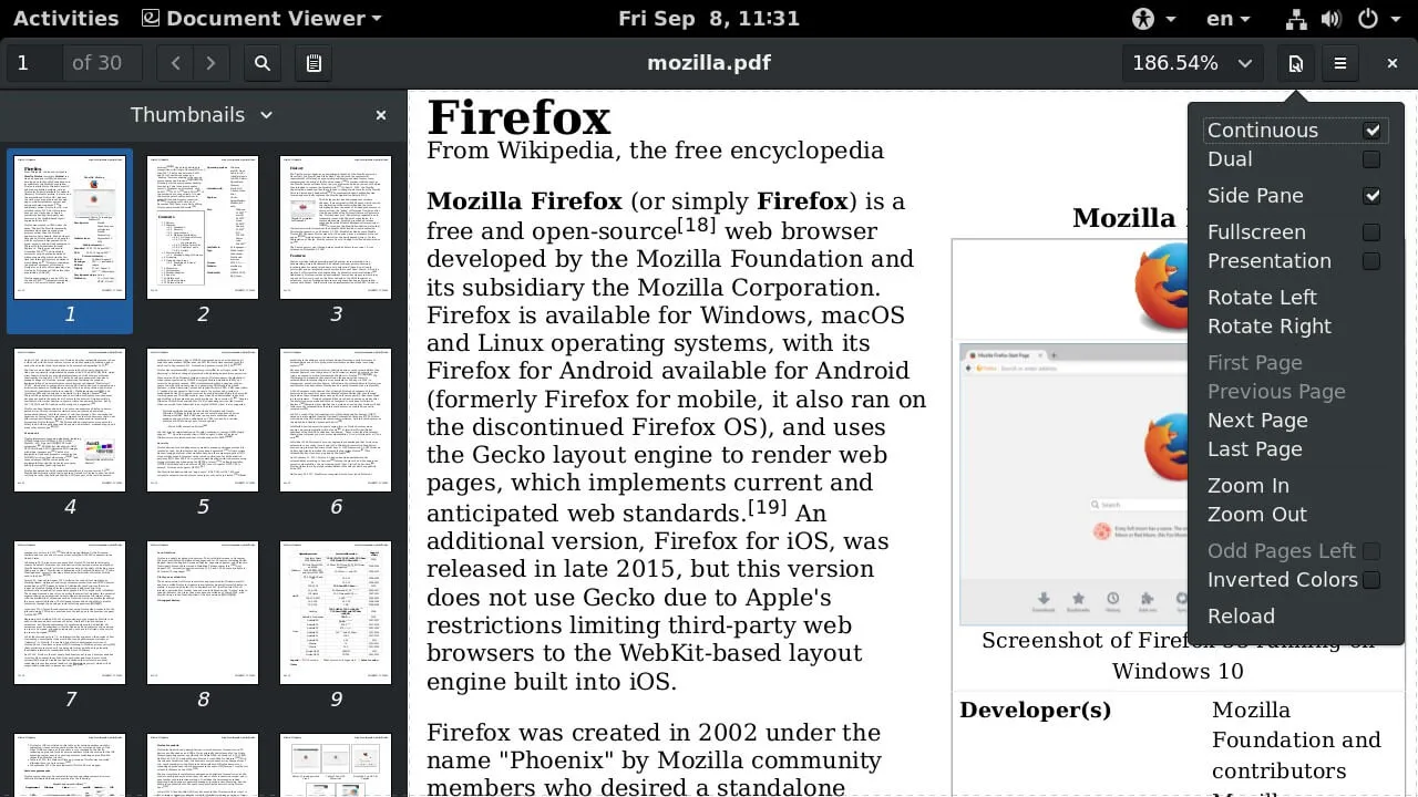 ubuntu pdf reader evince