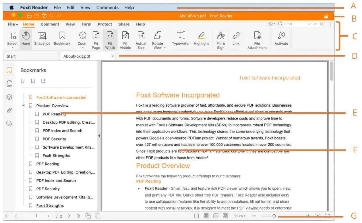 pdf converter macbook foxit